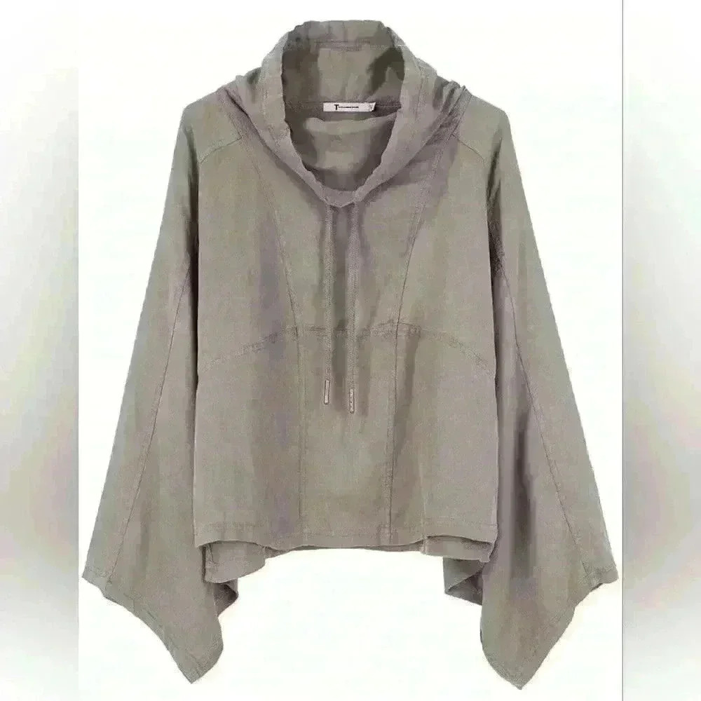 T BY ALEXANDER WANGFunnel Neck Anorak Top